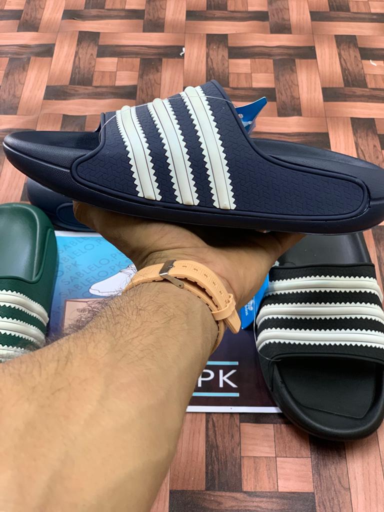 Adidas Adelitte Slides Blue White Premium Quality