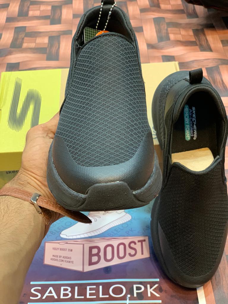 ArchFit Skechers Triple Black Premium Quality(Dot Perfect)