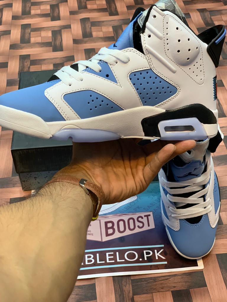 Jordan 6 Retro UNC White Premium Quality (Dot Perfect)Jordan 6 Retro
