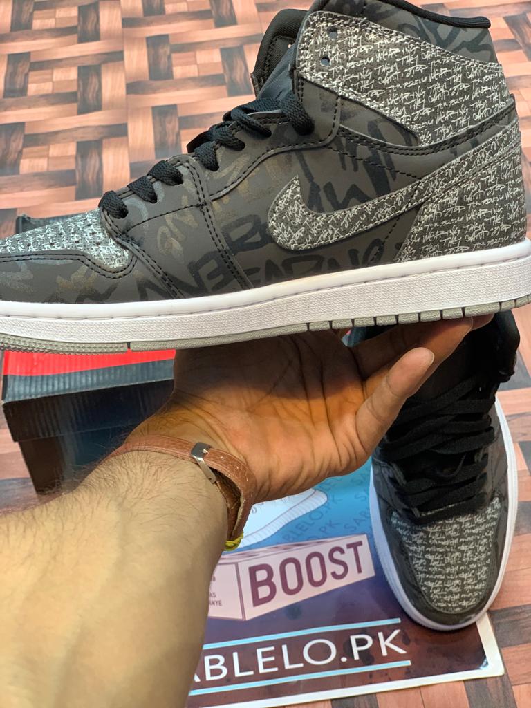 Aj-1 Highttops (Rebelliionaiire) Premium Quality(Dot Perfect)