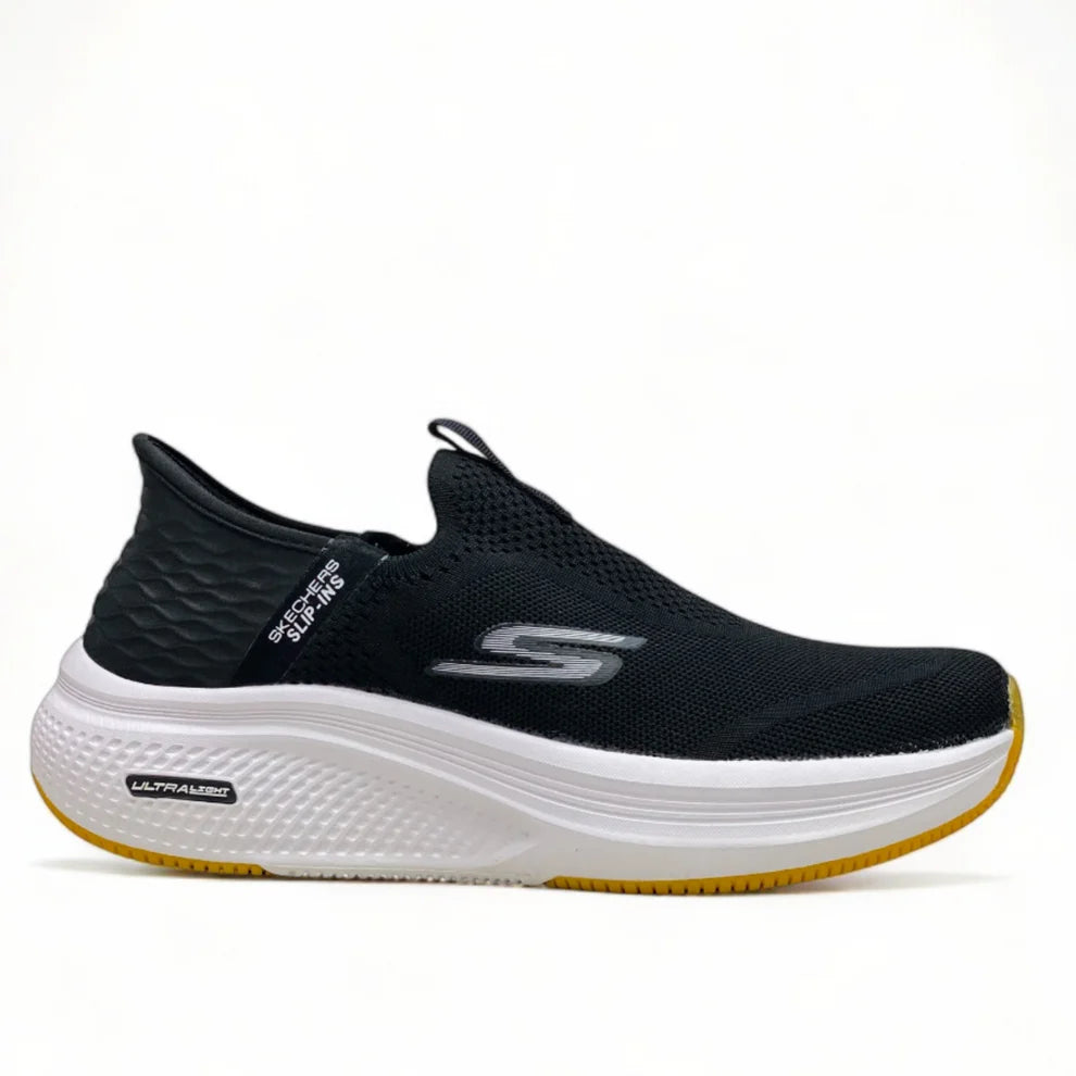 SKECHERS ULTRALIGHT Black white premium quality (Dot perfect)