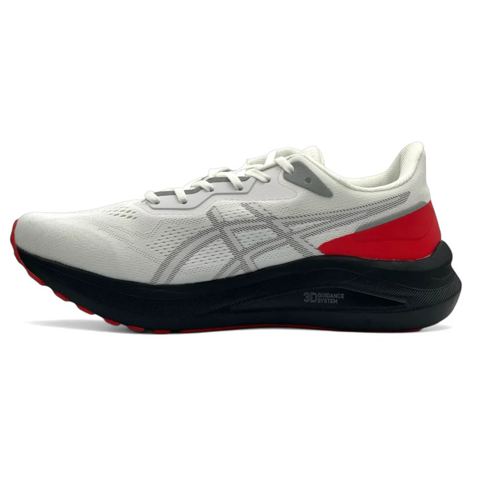 Asics Gel GT-1000 White Red Premium Quality (Dot Perfect)