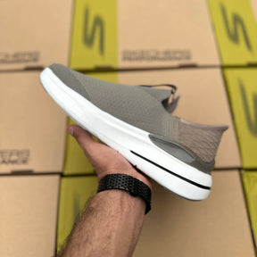 Skechers Hyper Burst Slip Ins With Logo Khaki