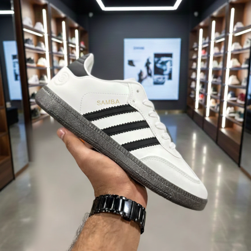Adidas Samba White Black