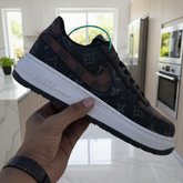 Nike AirForce LV Edition Black Coffee Premium Quality (Dot Perfect)
