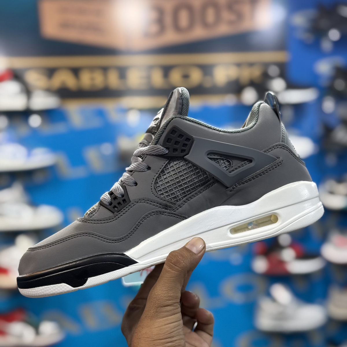 Nk Jordan 4 Gray White