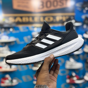 Adidas Pure Boost Black White Premium Quality (Without Box)