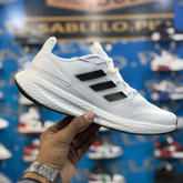 Adidas Pure Boost White Black Premium Quality (Without Box)