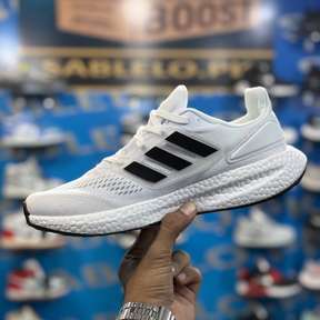 Adidas Pure Boost White Black Premium Quality (Without Box)