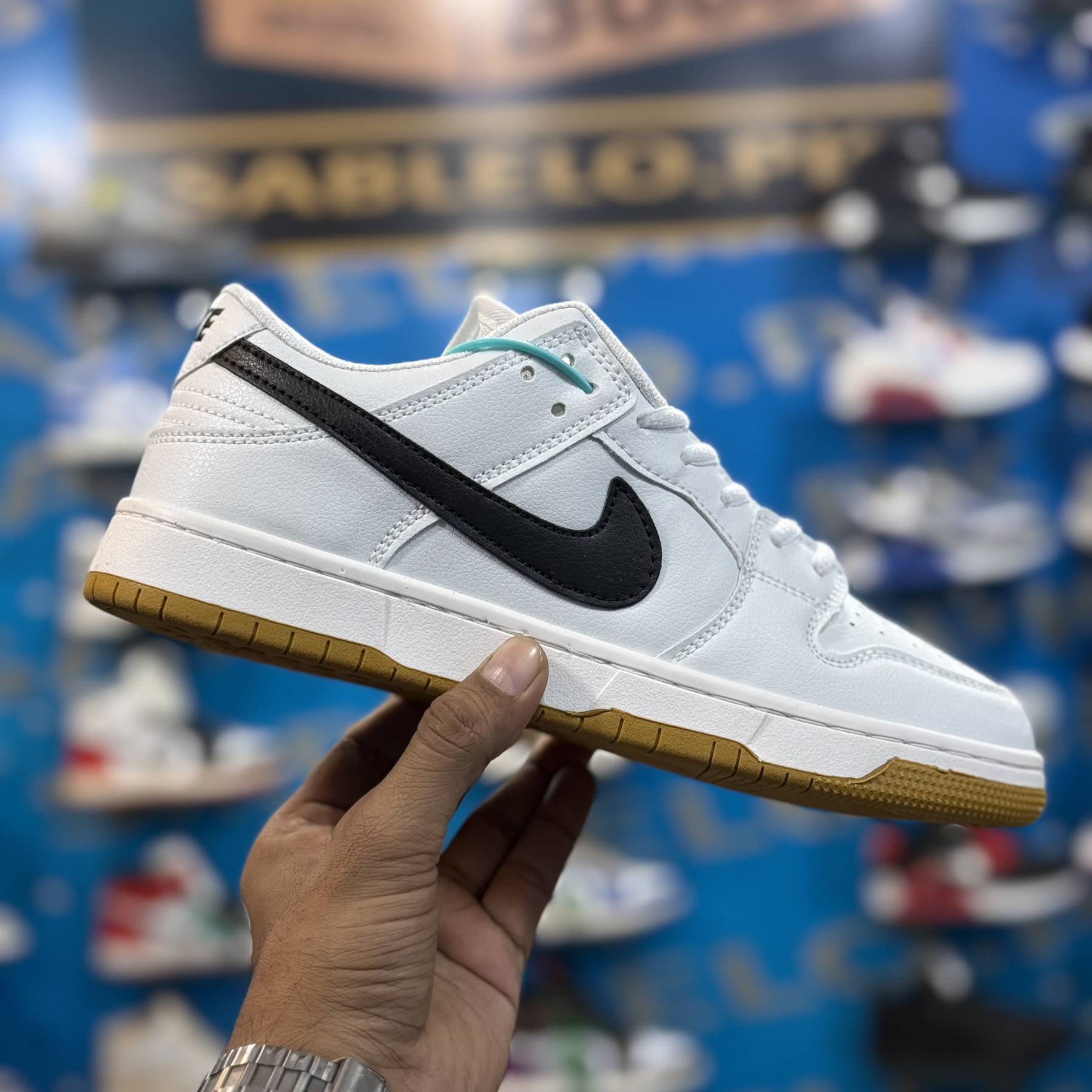 Nike Air Jordan 1 SB Dunk White Black