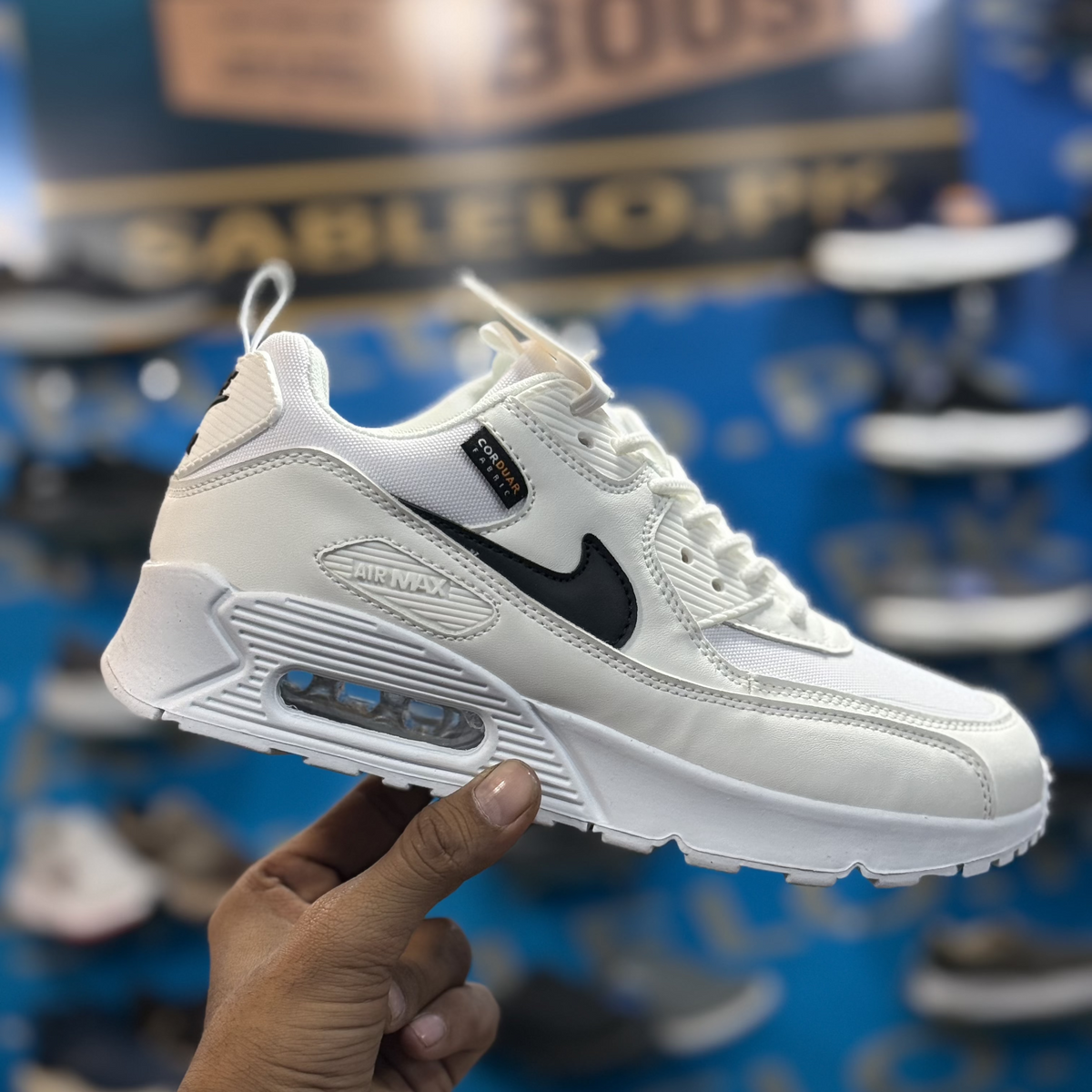 Nike Airmax 90 Premium White Black