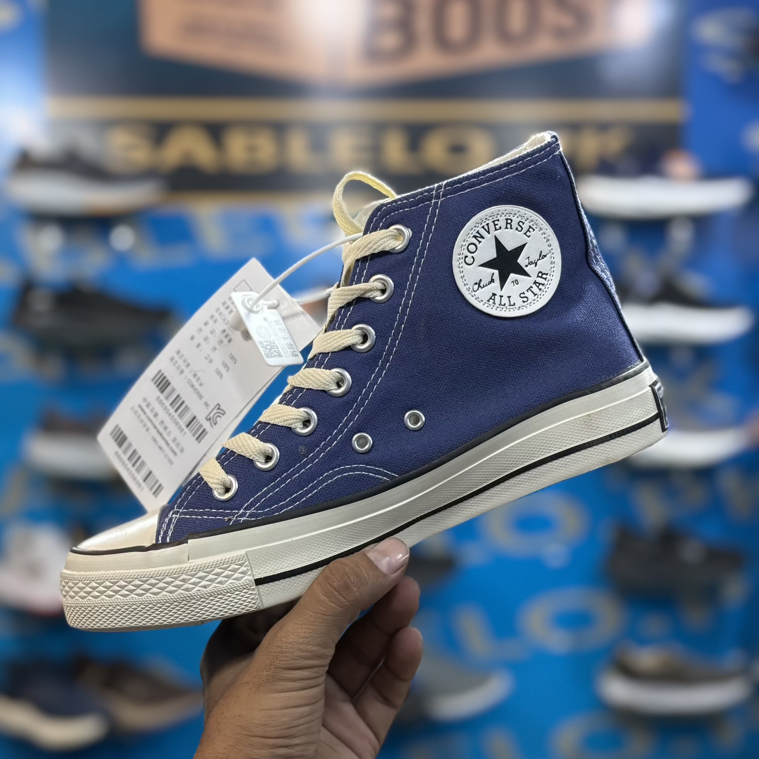 Converse All Stars Blue highs Premium Quality
