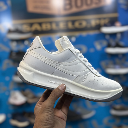 XaraSoft Casual White Sneakers