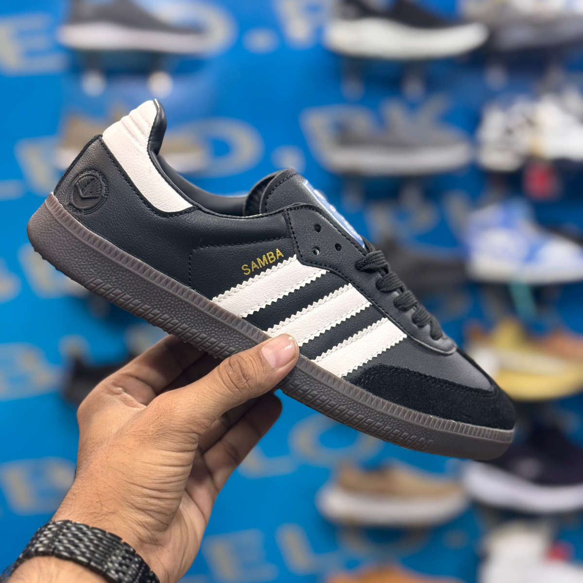 Adidas Samba OG Black Black Premium Quality(Dot Perfect)