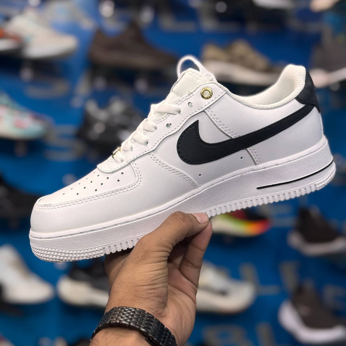 White Black 40th anniversary Airforce 1 premium quality (Dot Perfect)