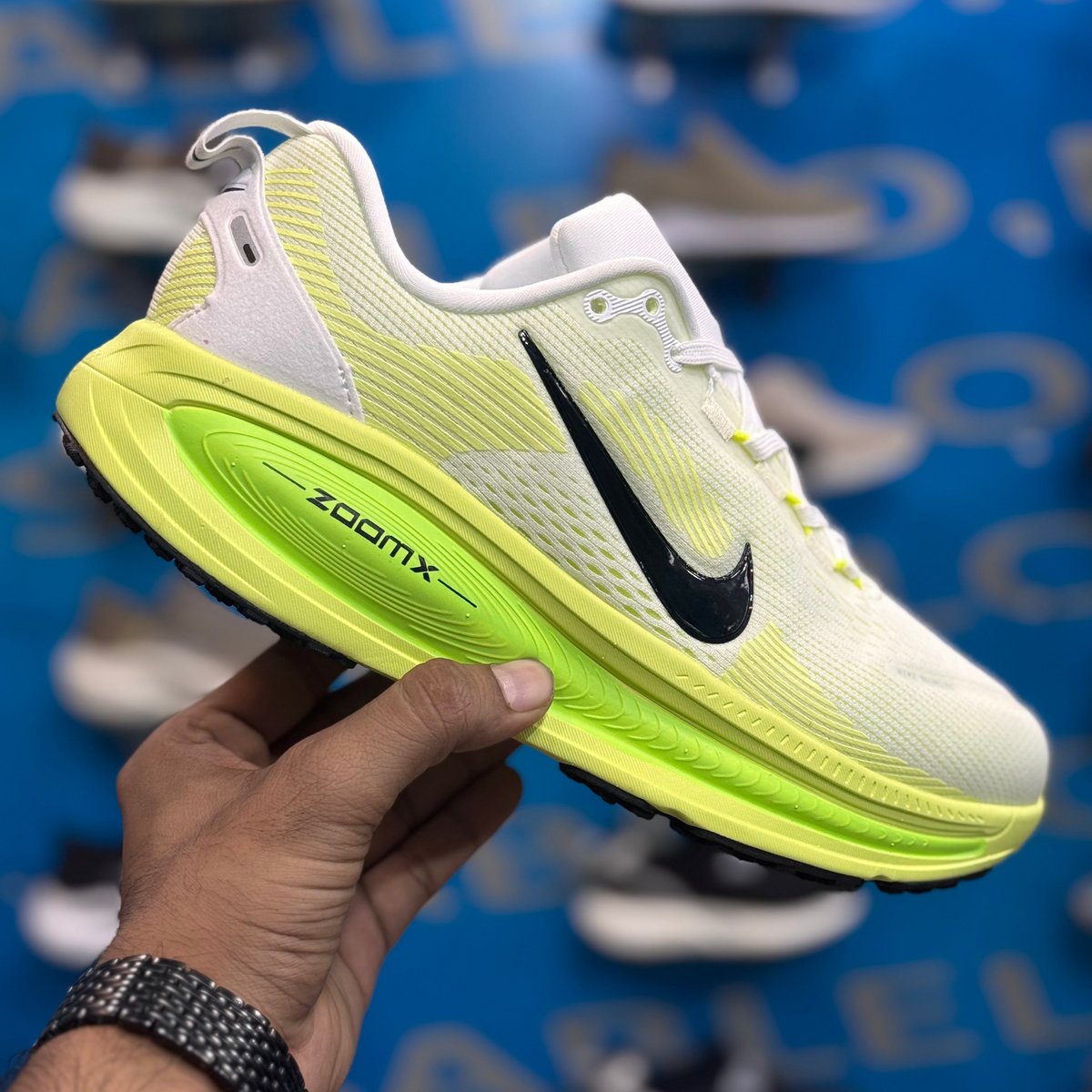 Nike Vomero 18 Green Premium Quality (Dot perfect)