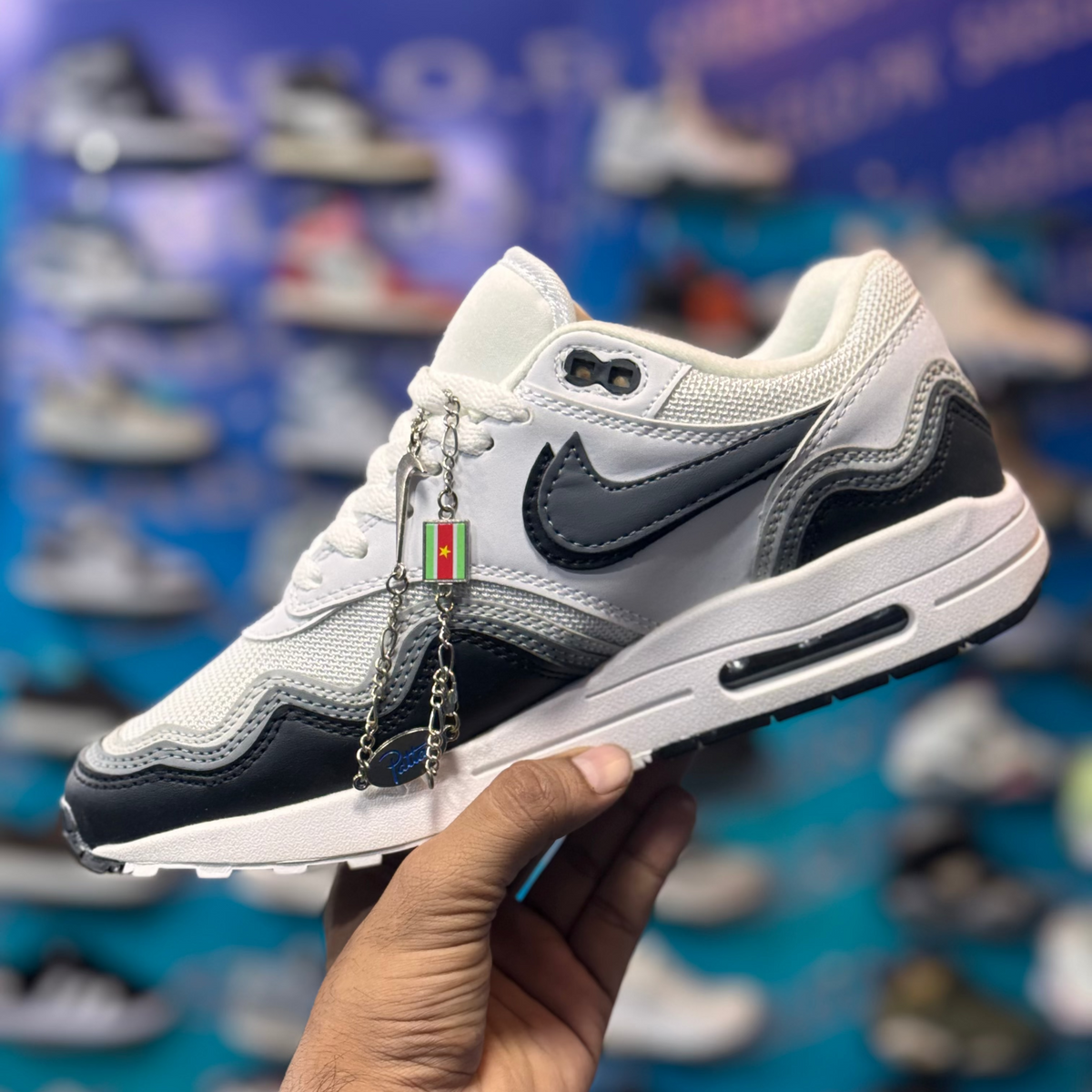 Nike Airmax 90 White Pakola patta Premium Quality (Dot PErfect)