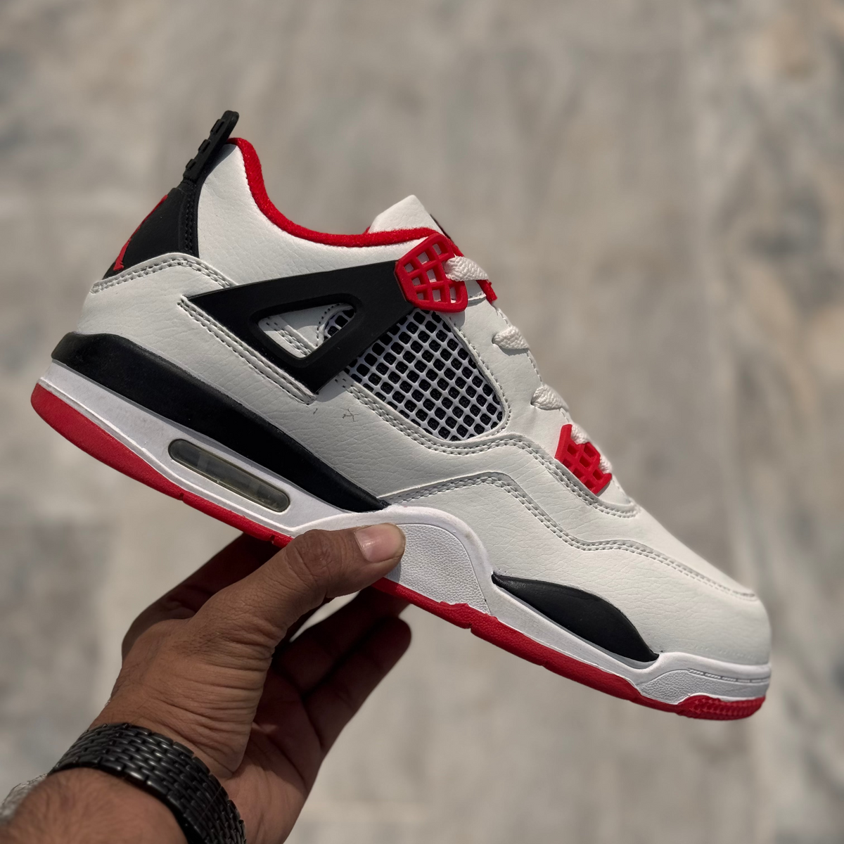 Nike Jordan 4 White Red