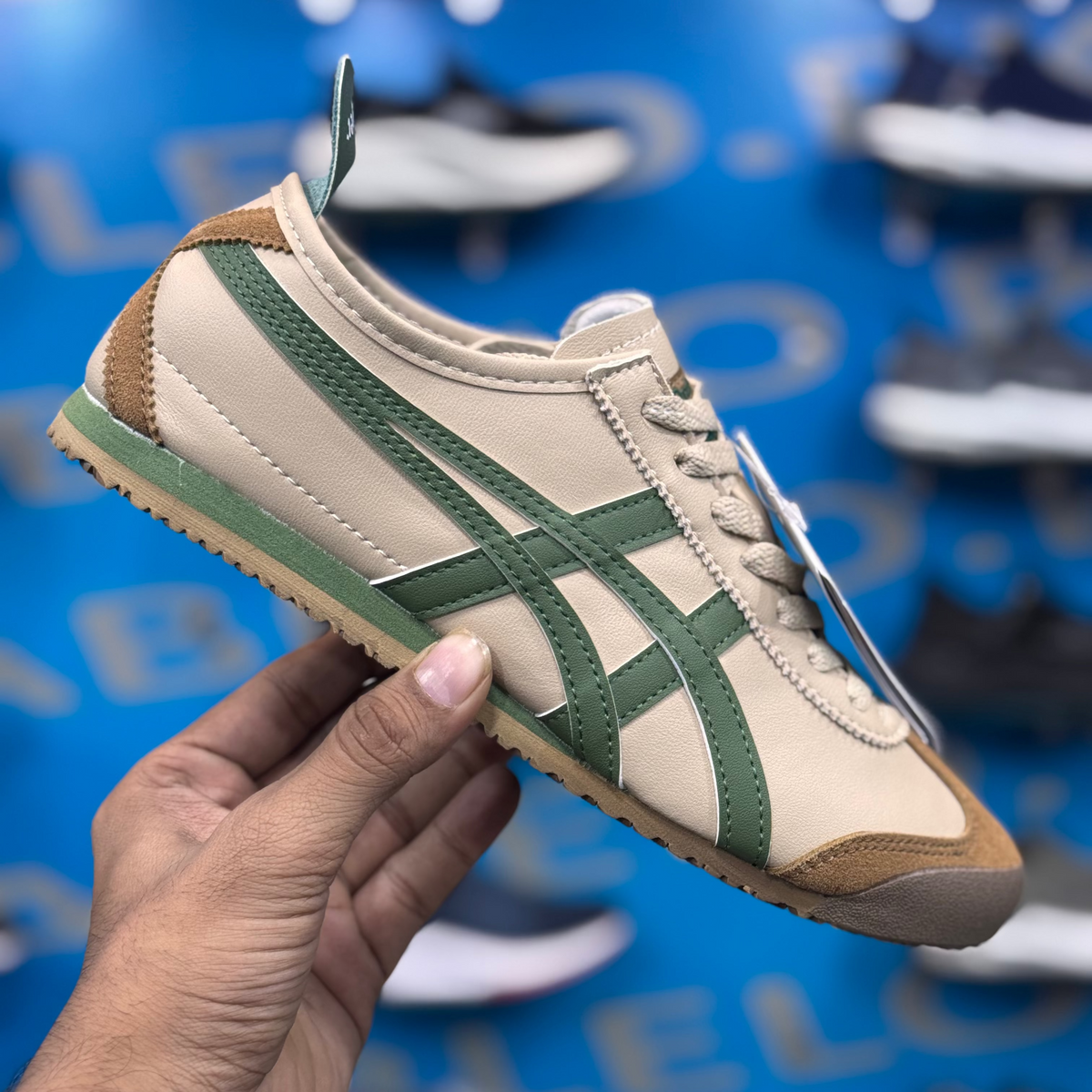 Onitsuka Tiger Beige Premium Quality (Dot PErfect)