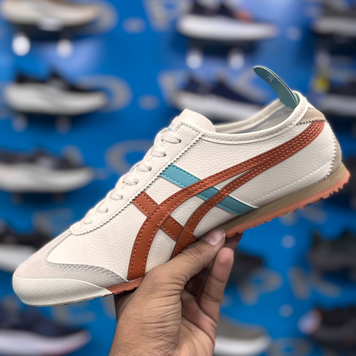 Onitsuka Tiger Birch Green Premium Quality (Dot PErfect)