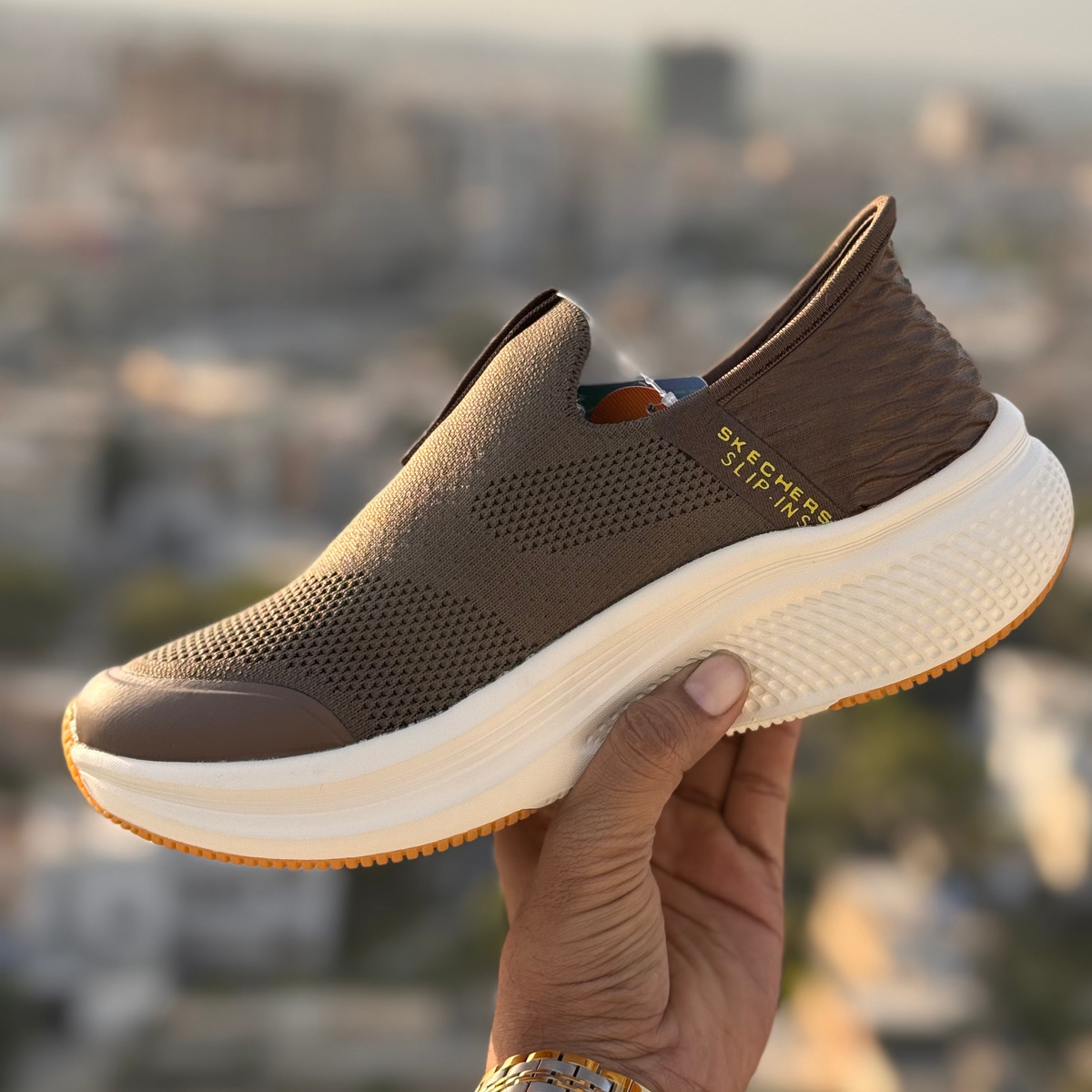 SKECHERS ULTRALIGHT Dark Brown premium quality (Dot perfect)
