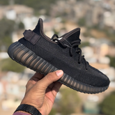 Adidas Yeezy 350 Triple Black Reflective Premium Quality (Dot Perfect)