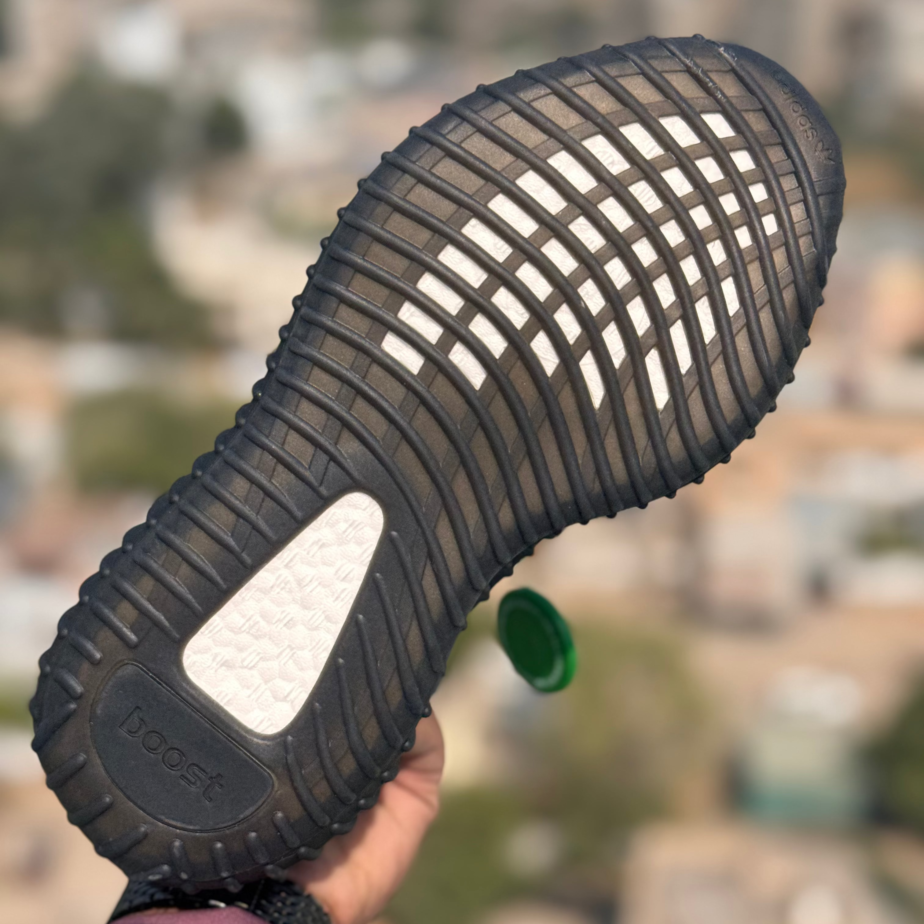 Adidas Yeezy 350 Triple Black Reflective Premium Quality (Dot Perfect)