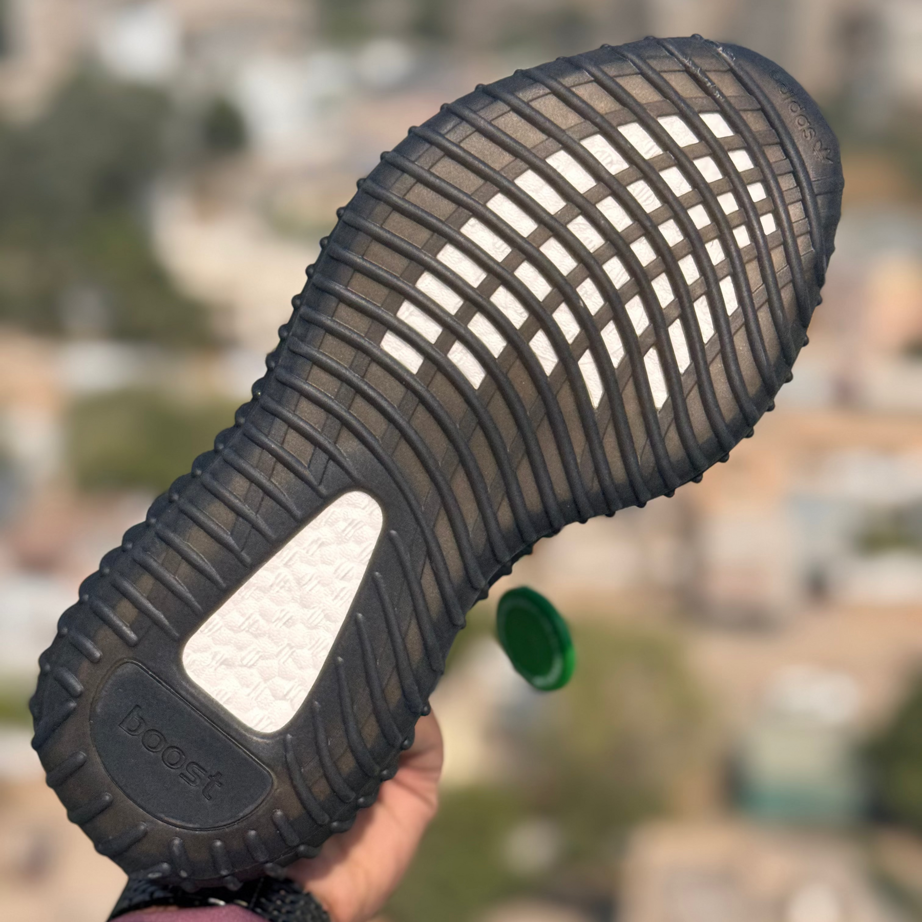 Adidas Yeezy 350 Triple Black Reflective Premium Quality (Dot Perfect)