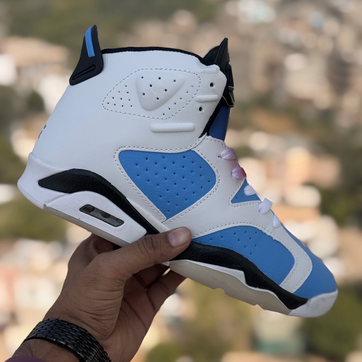 Nike Jordn 6 White Navy