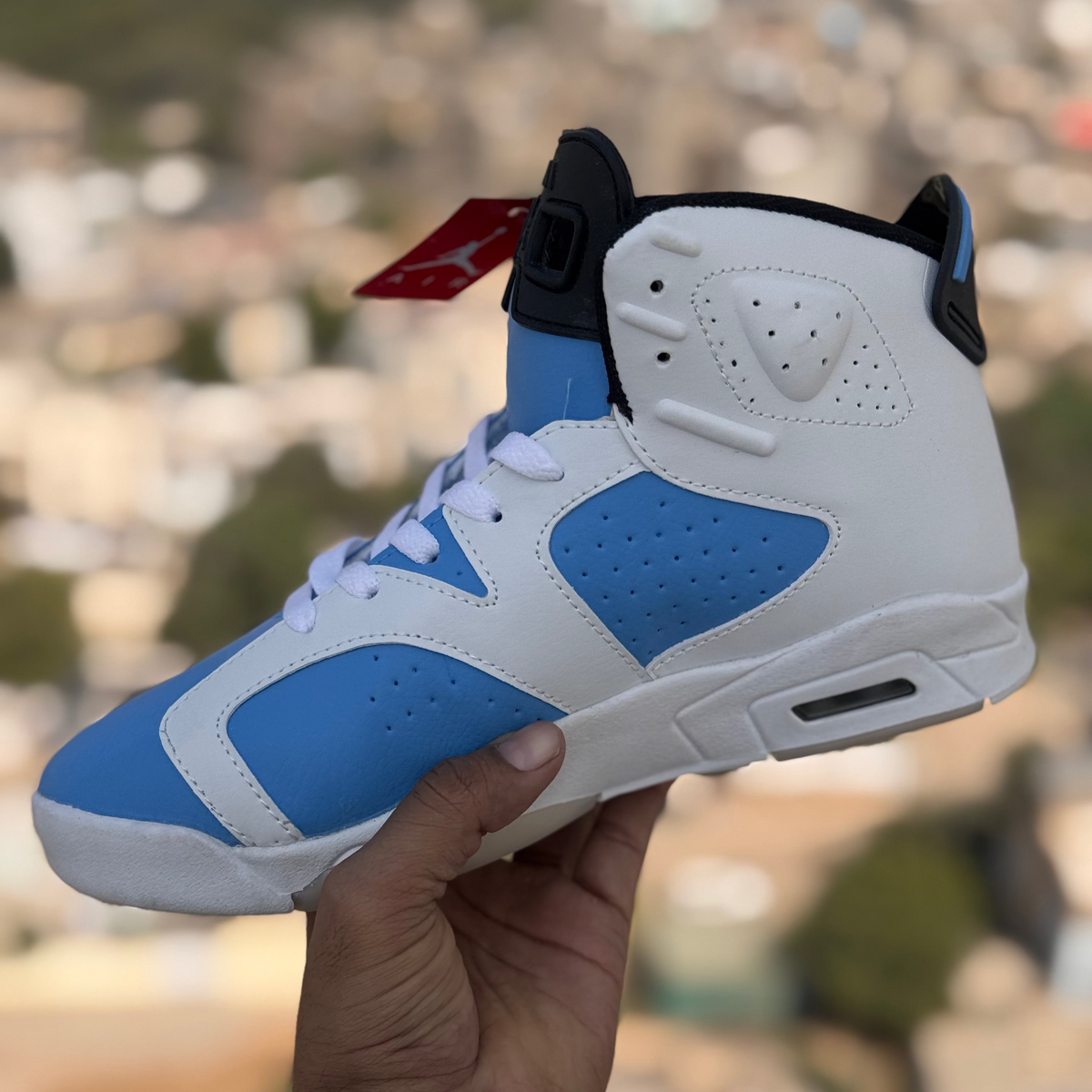 Nike Jordn 6 White Navy