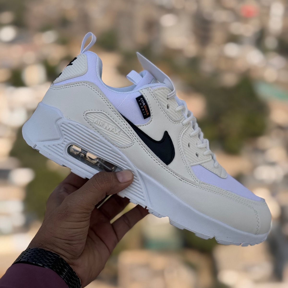 Nike Airmax 90 Premium White Black