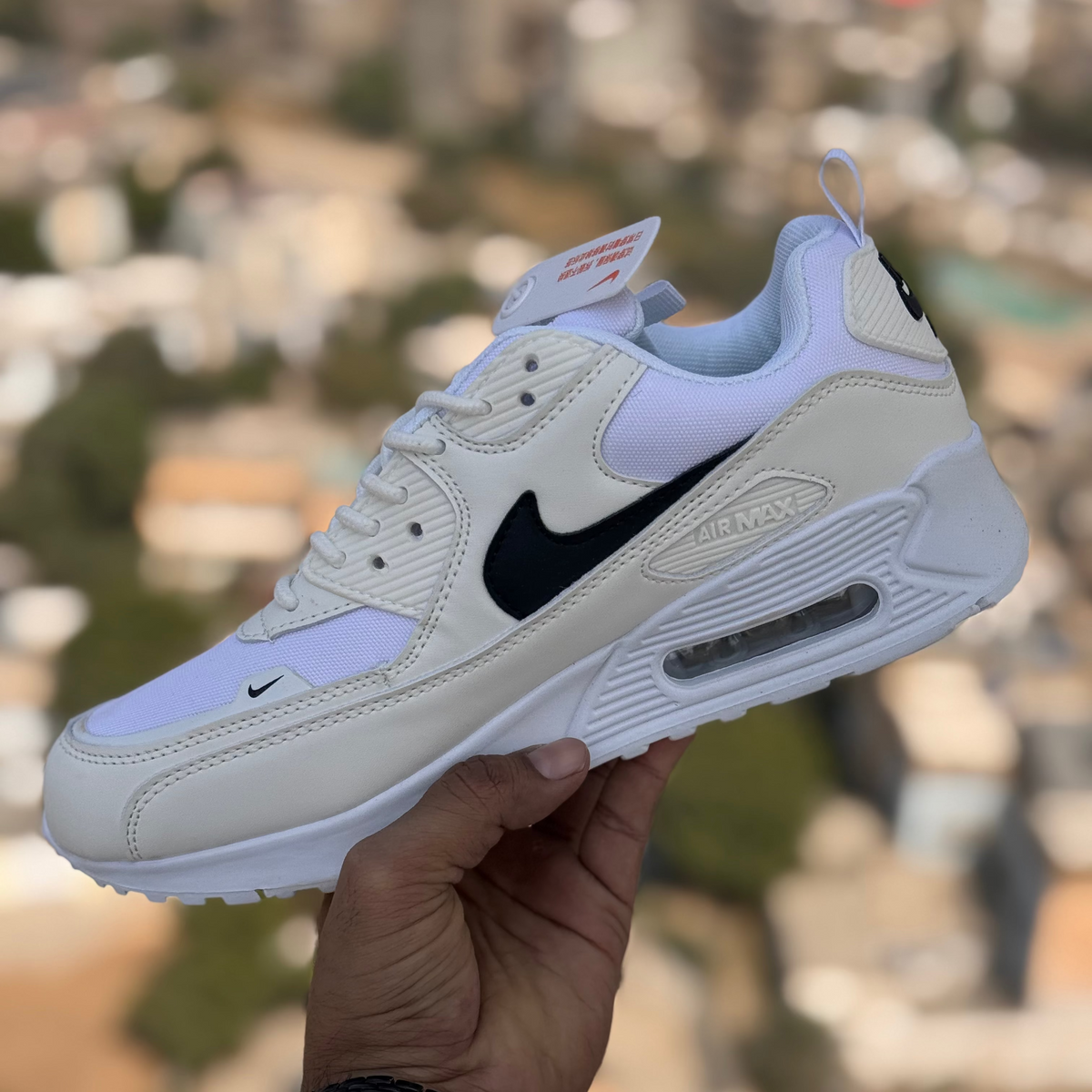 Nike Airmax 90 Premium White Black