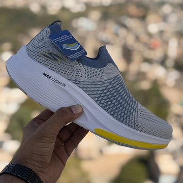 Skechers Max Cushion Light Gray Premium Quality