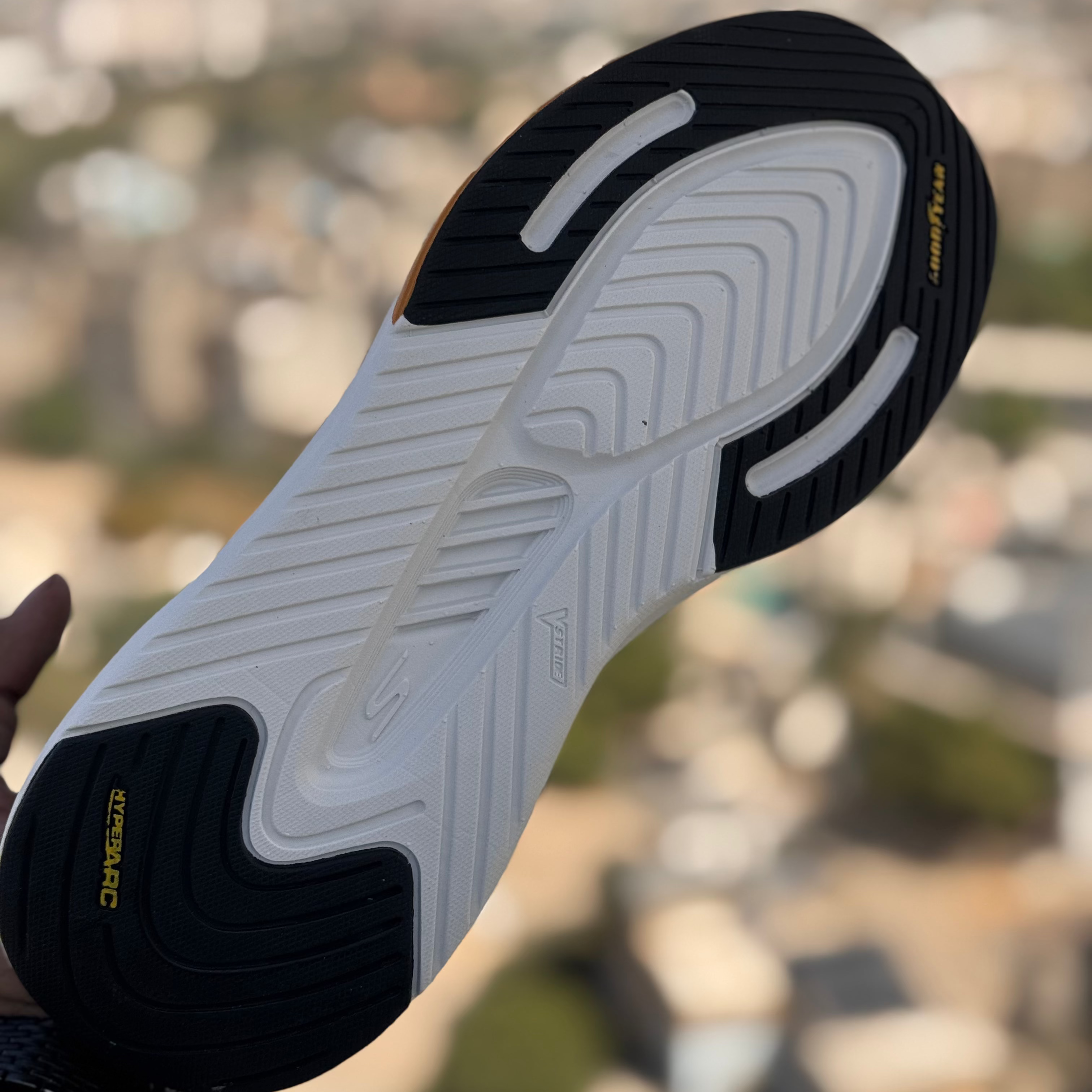 Skechers Max Cushion Black White Premium Quality