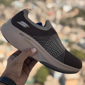 Skechers Max Cusion Brown Premium Quality