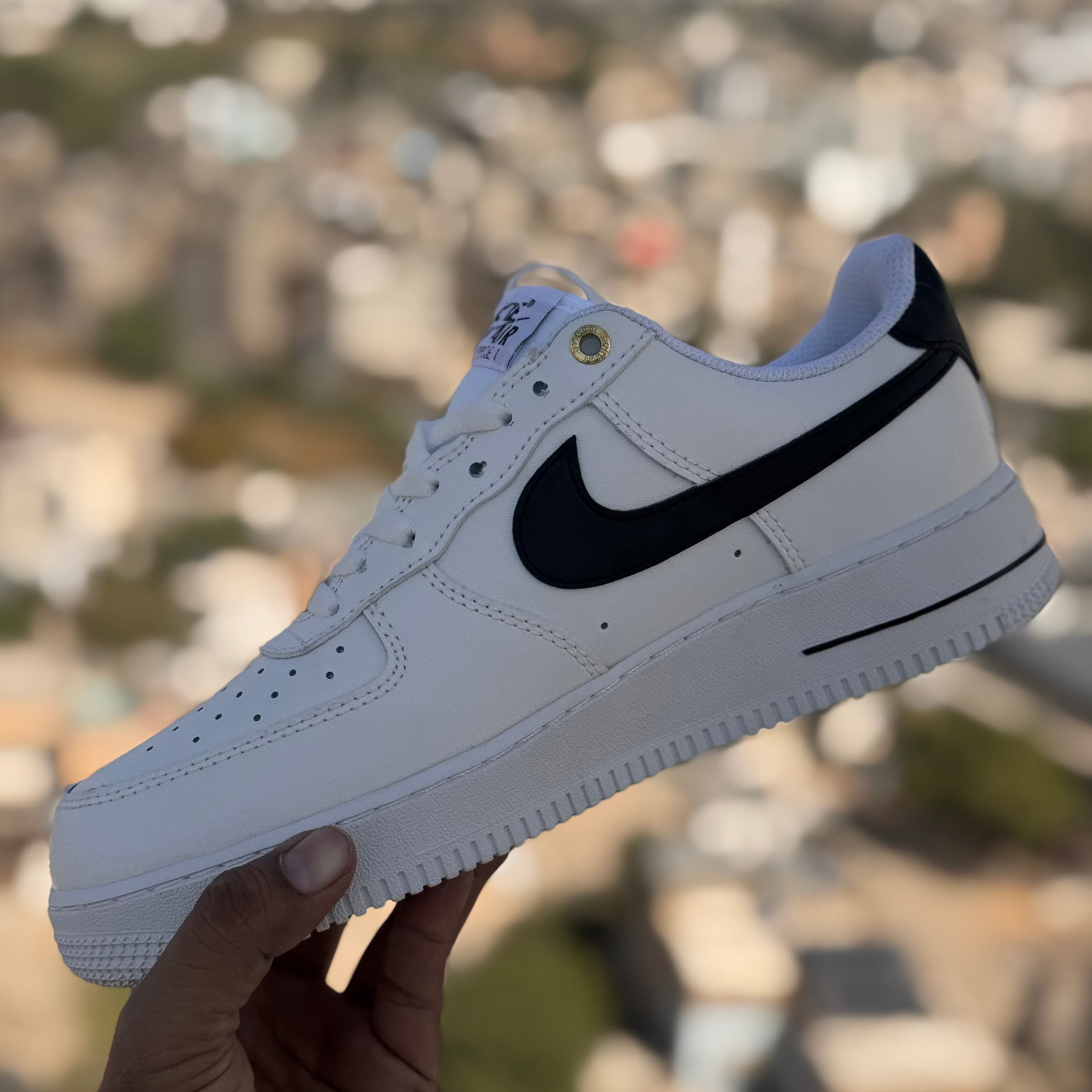 White Black 40th anniversary Airforce 1 premium quality (Dot Perfect)