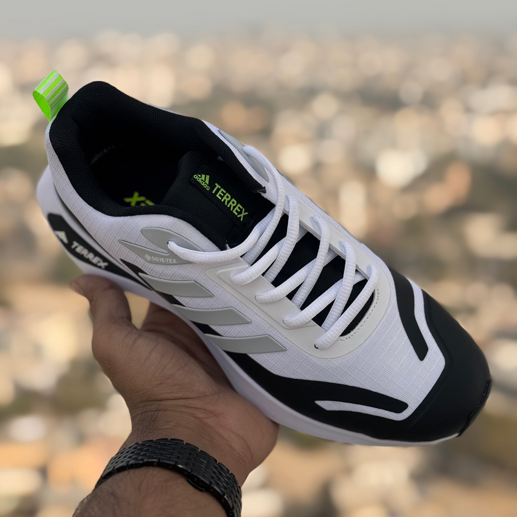 Adidas Tarrex Gore Tex White Duo Premium Quality (Dot Perfect)