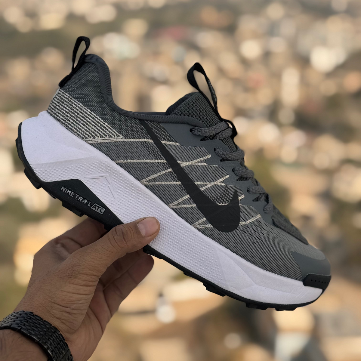 Nike Wildhorse Trail 10 Greay Premium Quality (Dot Perfect)