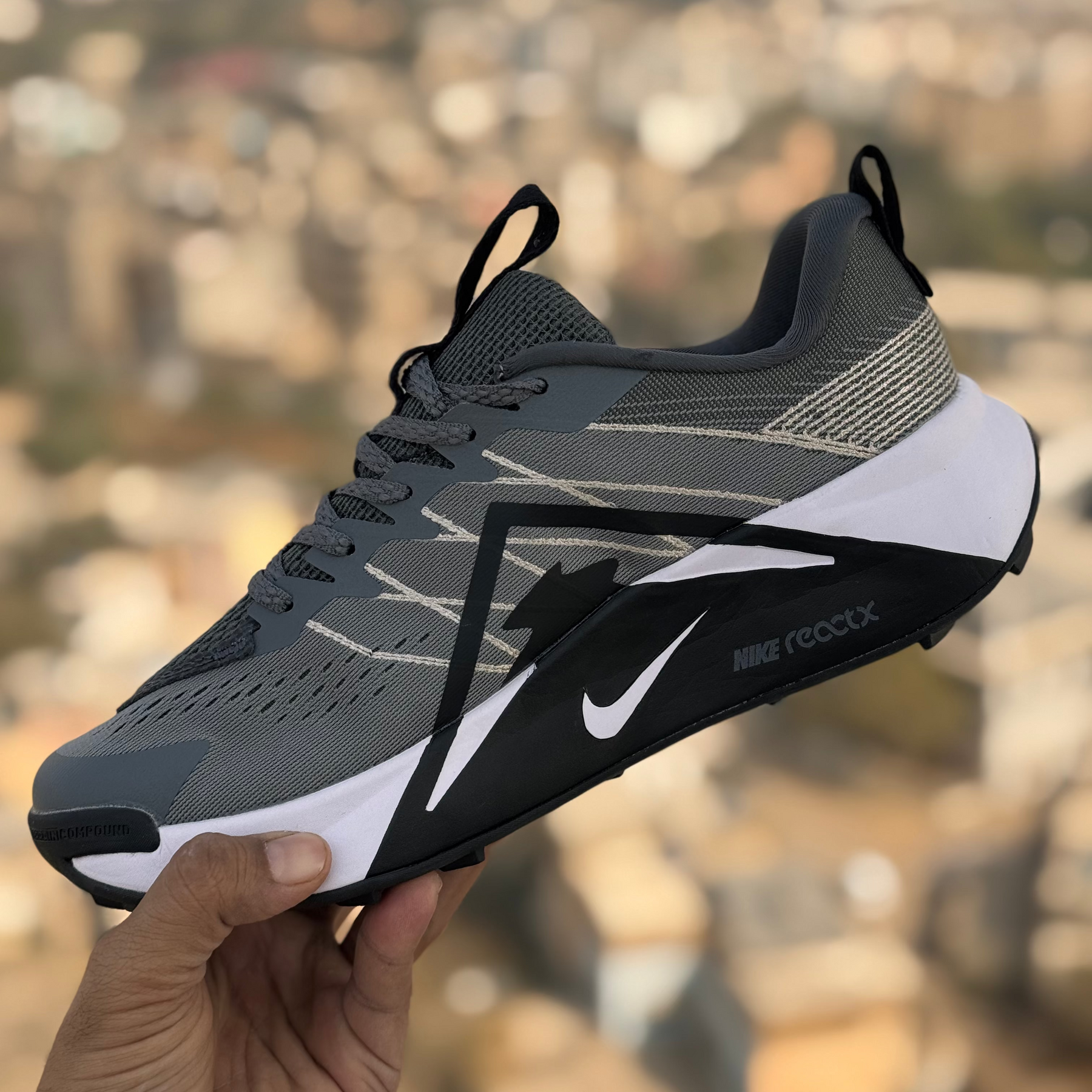 Nike Wildhorse Trail 10 Greay Premium Quality (Dot Perfect)