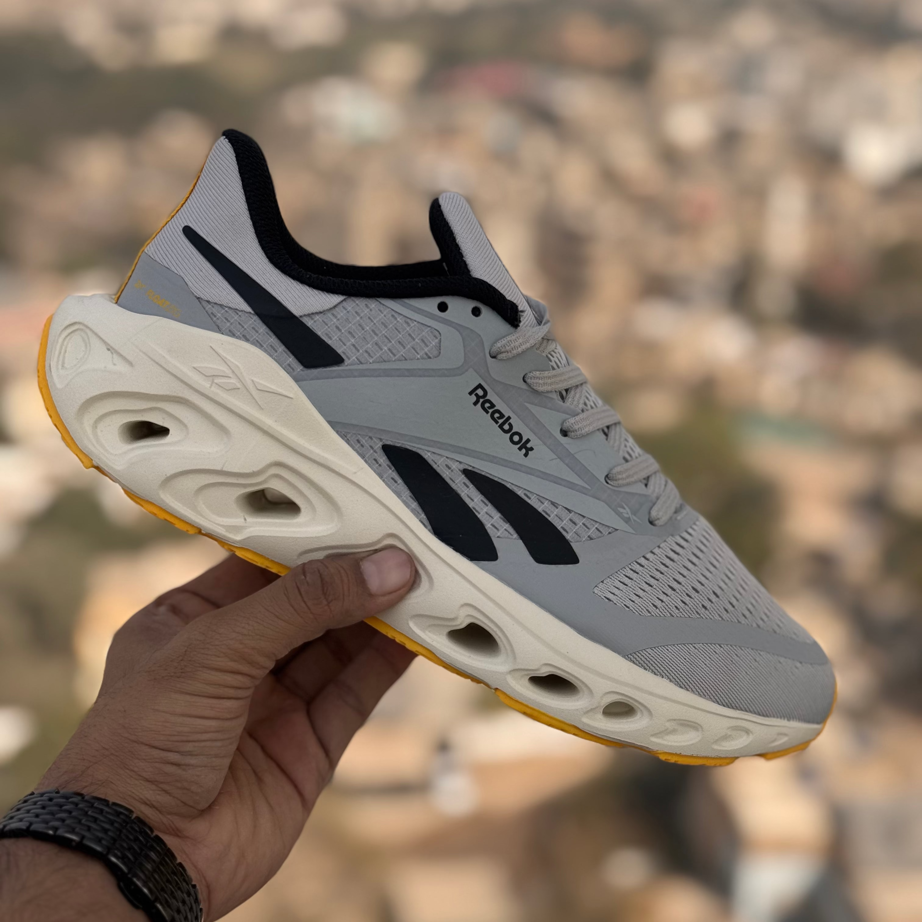 Reebok Zig Dynamica 5 Gray Premium Quality (Dot Perfect)