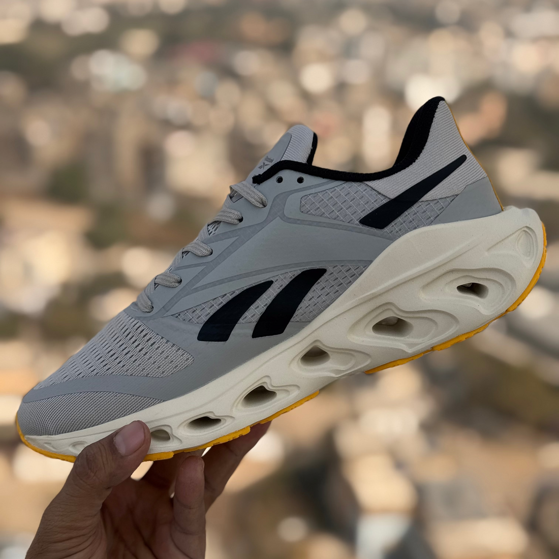 Reebok Zig Dynamica 5 Gray Premium Quality (Dot Perfect)