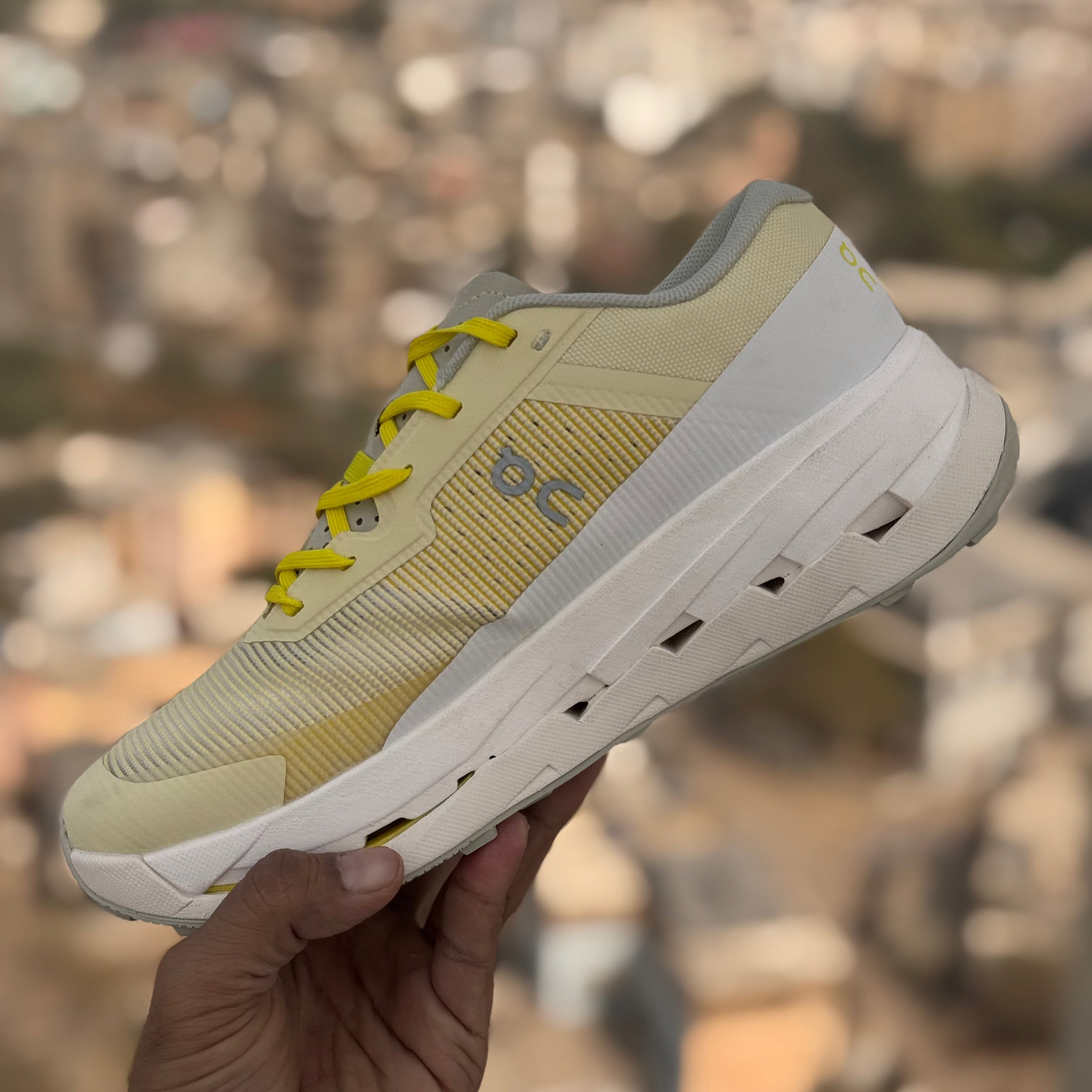 On Cloud Ultra 3 Green Premium Quality (Dot Perfect)