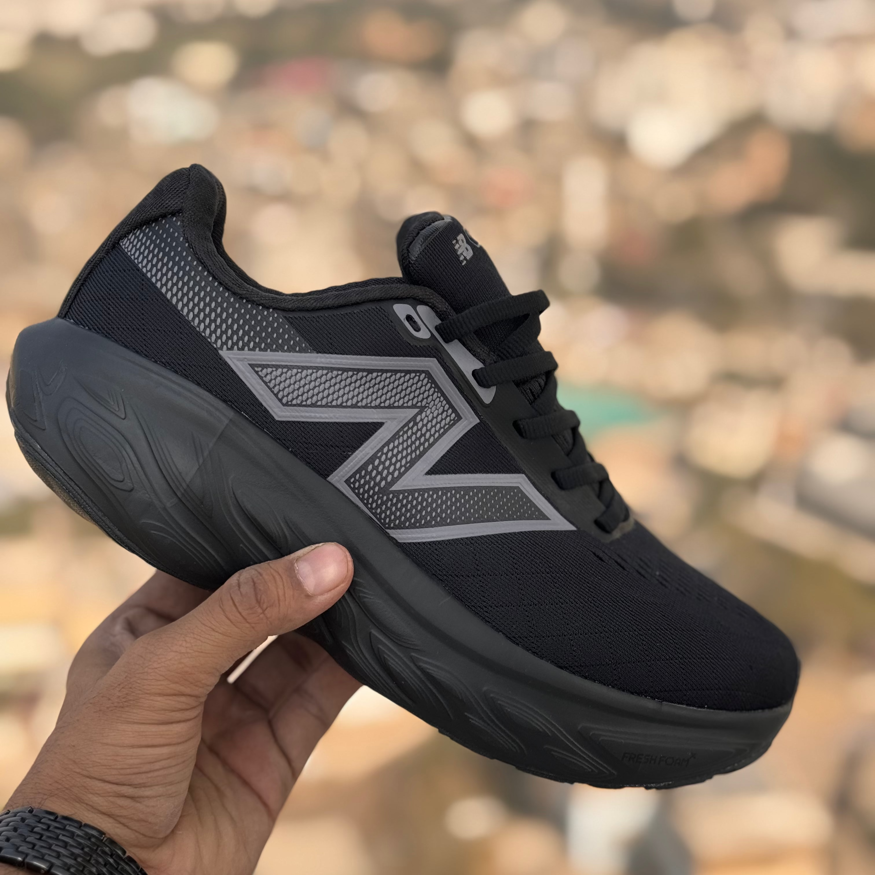 New Balance Fresh Foam X 1080 Black Premium Quality (Dot Perfect)