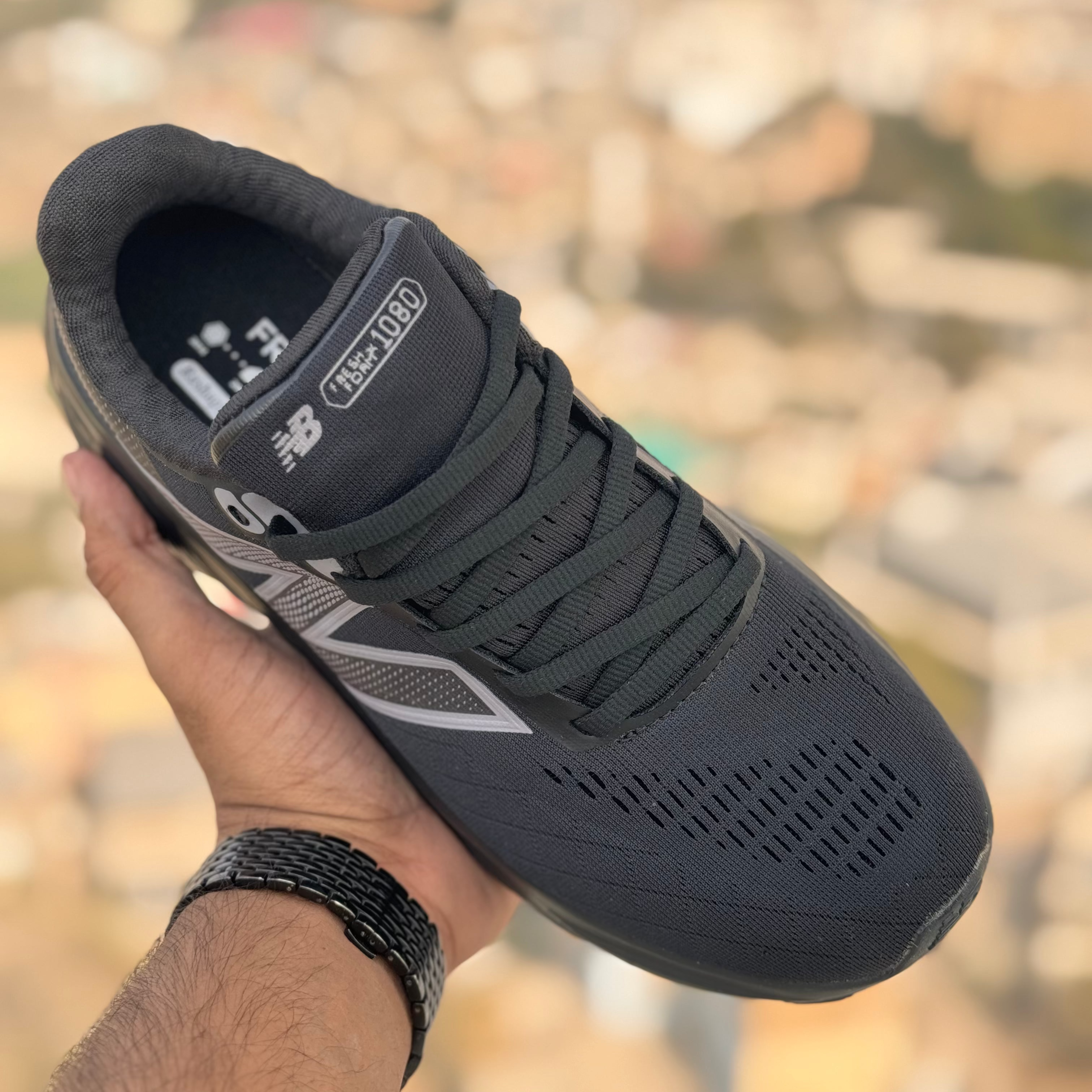 New Balance Fresh Foam X 1080 Black Premium Quality (Dot Perfect)