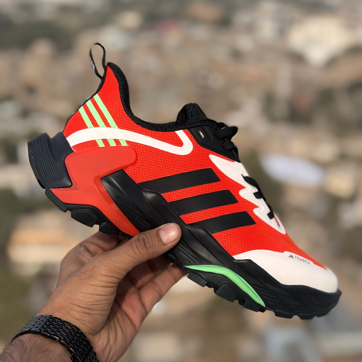 Adidas Tarrex Gore Tex Red Premium Quality (Dot Perfect)