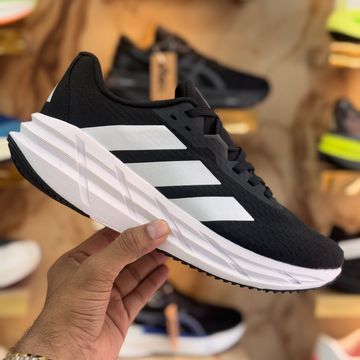 Adidas AdiStar Black White Premium Quality (Dot Perfect)