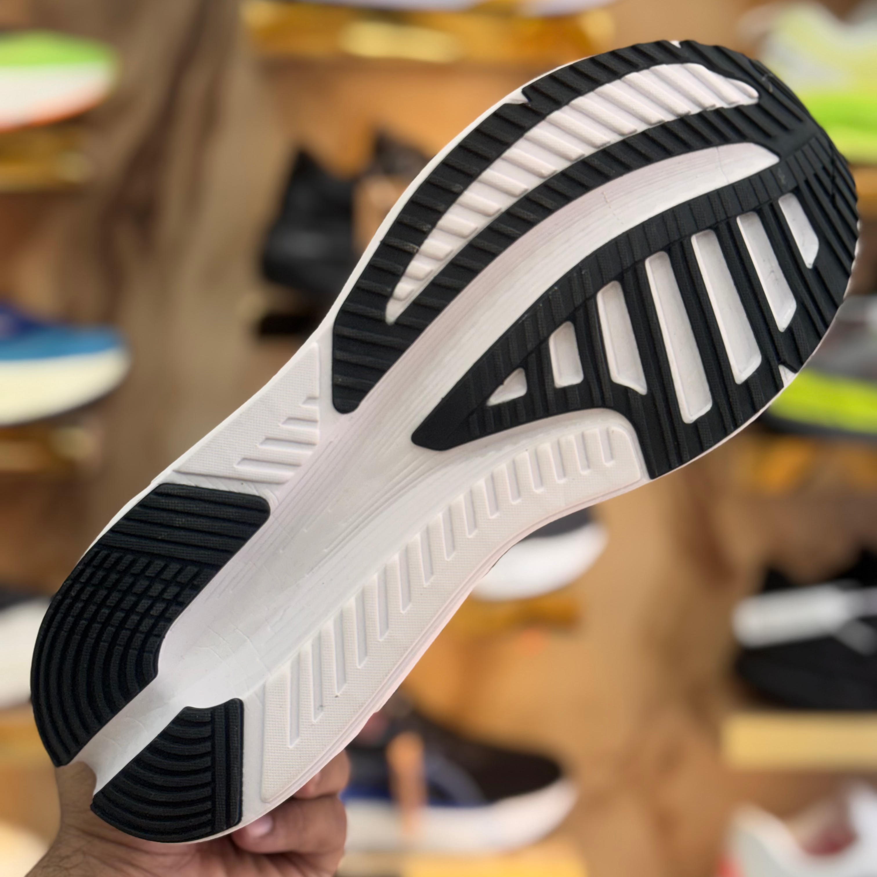 Adidas AdiStar Black White Premium Quality (Dot Perfect)