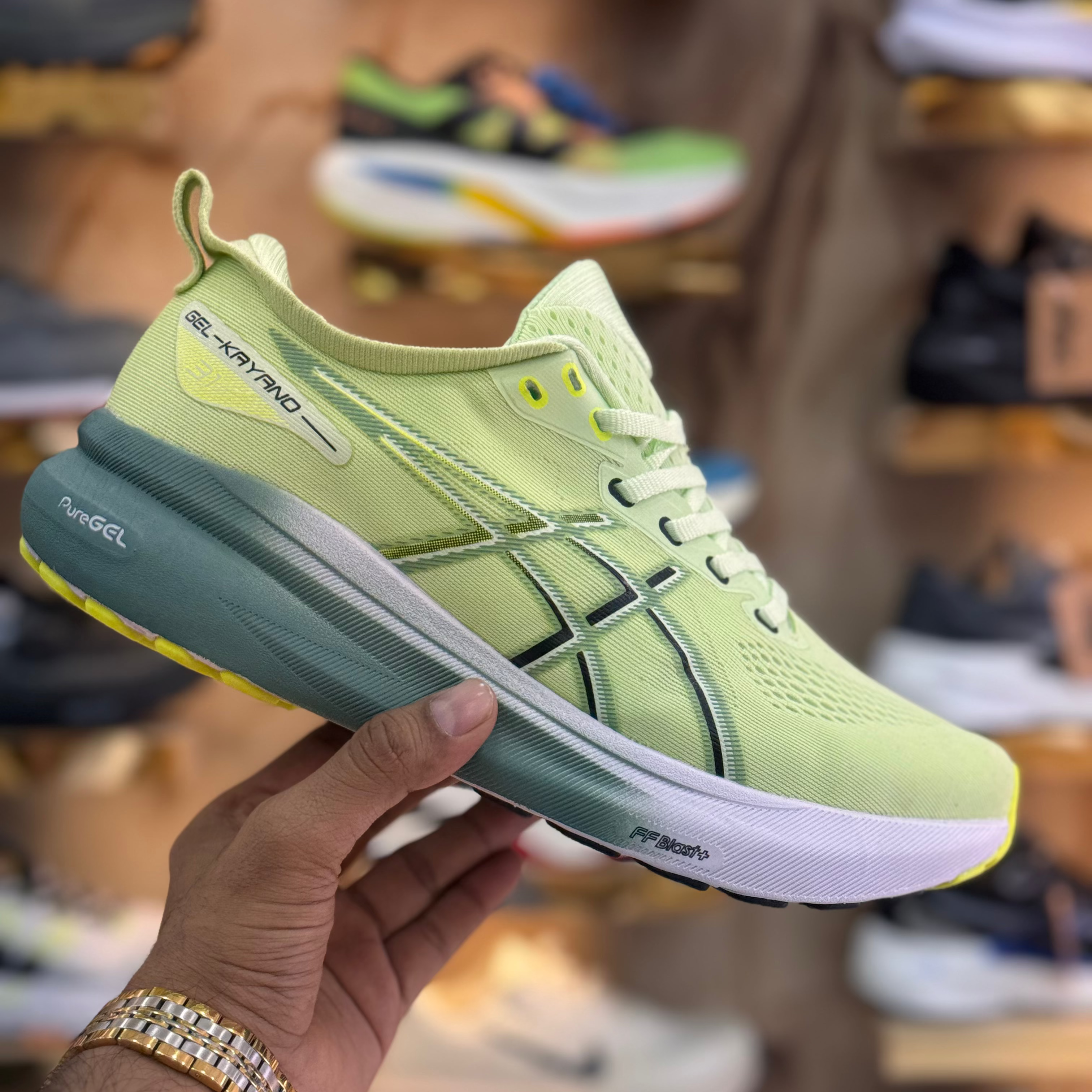 ASICS GEL-Kayano 31 Men's Cool Matcha/Celadon Premium Quality (Dot Perfect)