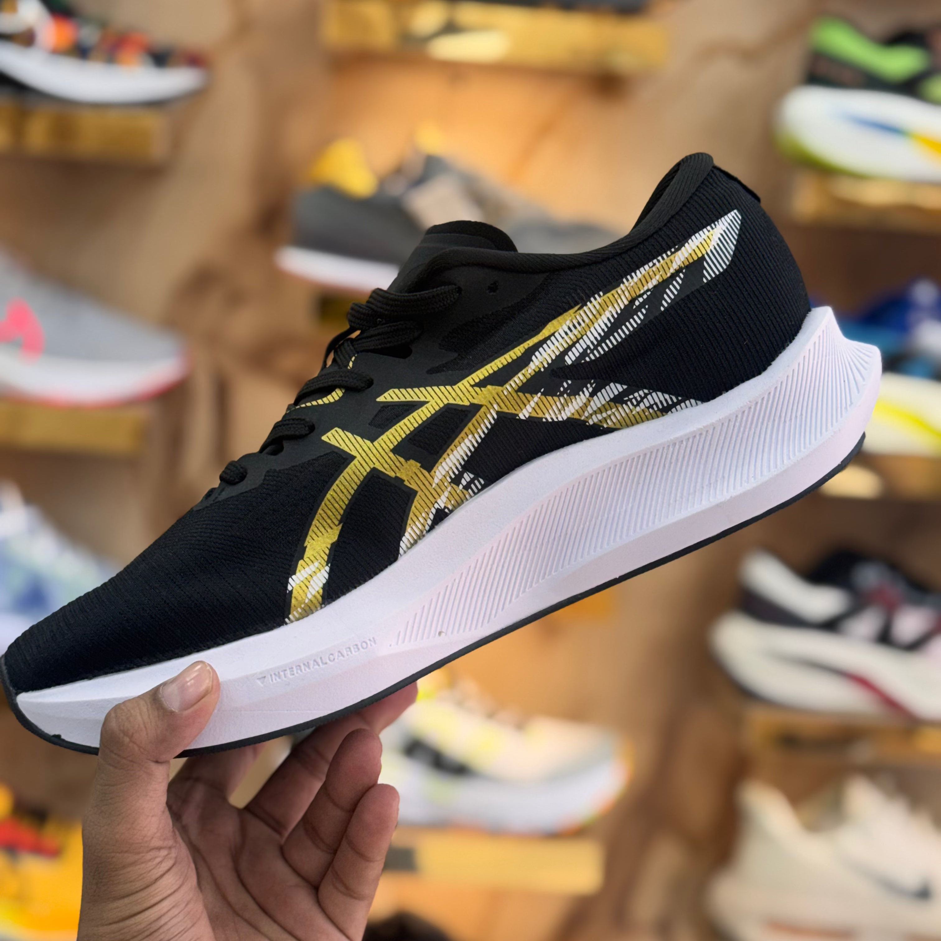 ASICS FF TURBO MAGIC SPEED BLACK PREMIUM QUALITY (DOT PERFECT)