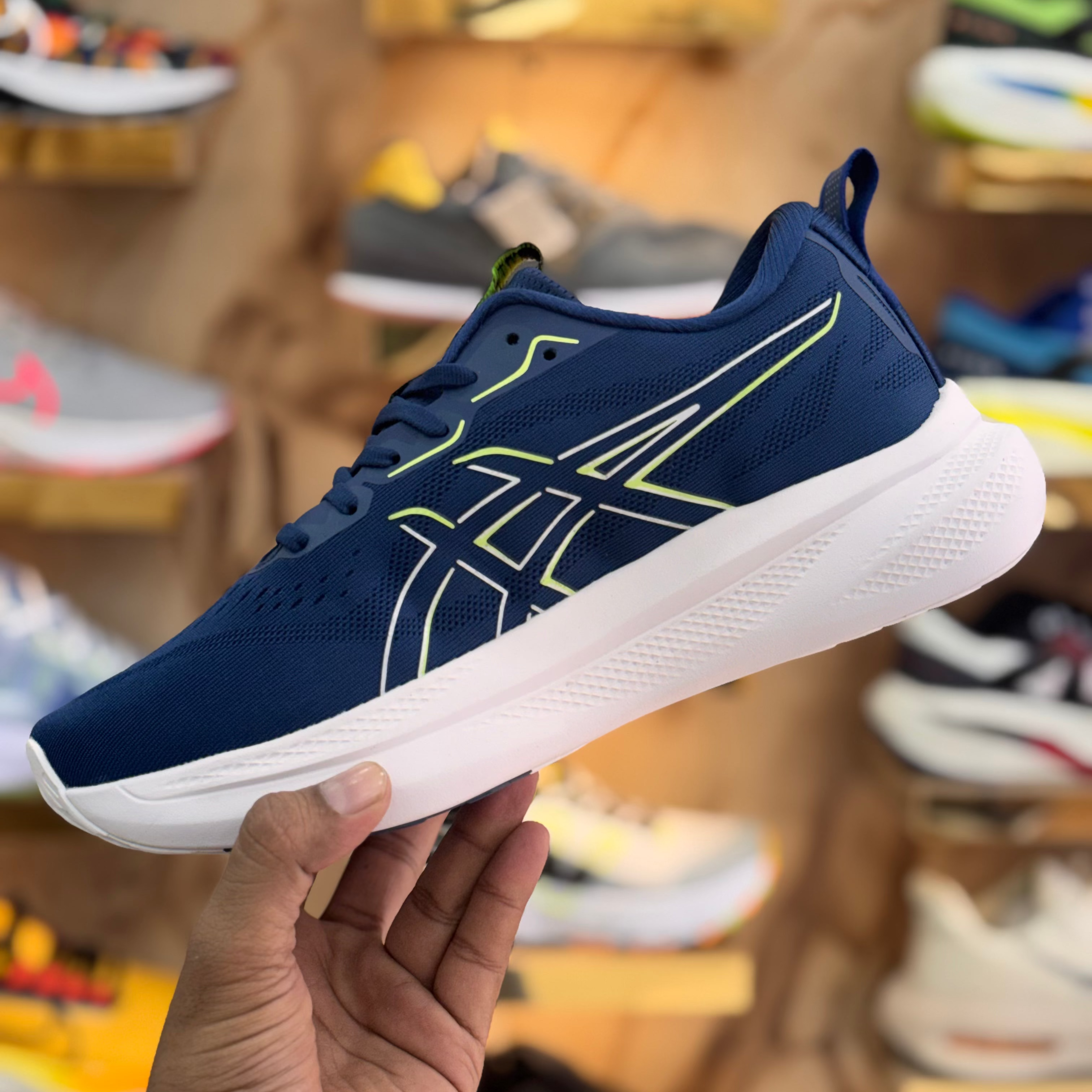 ASICS FF BLAST MAX BLUE PREMIUM QUALITY (DOT PERFECT)